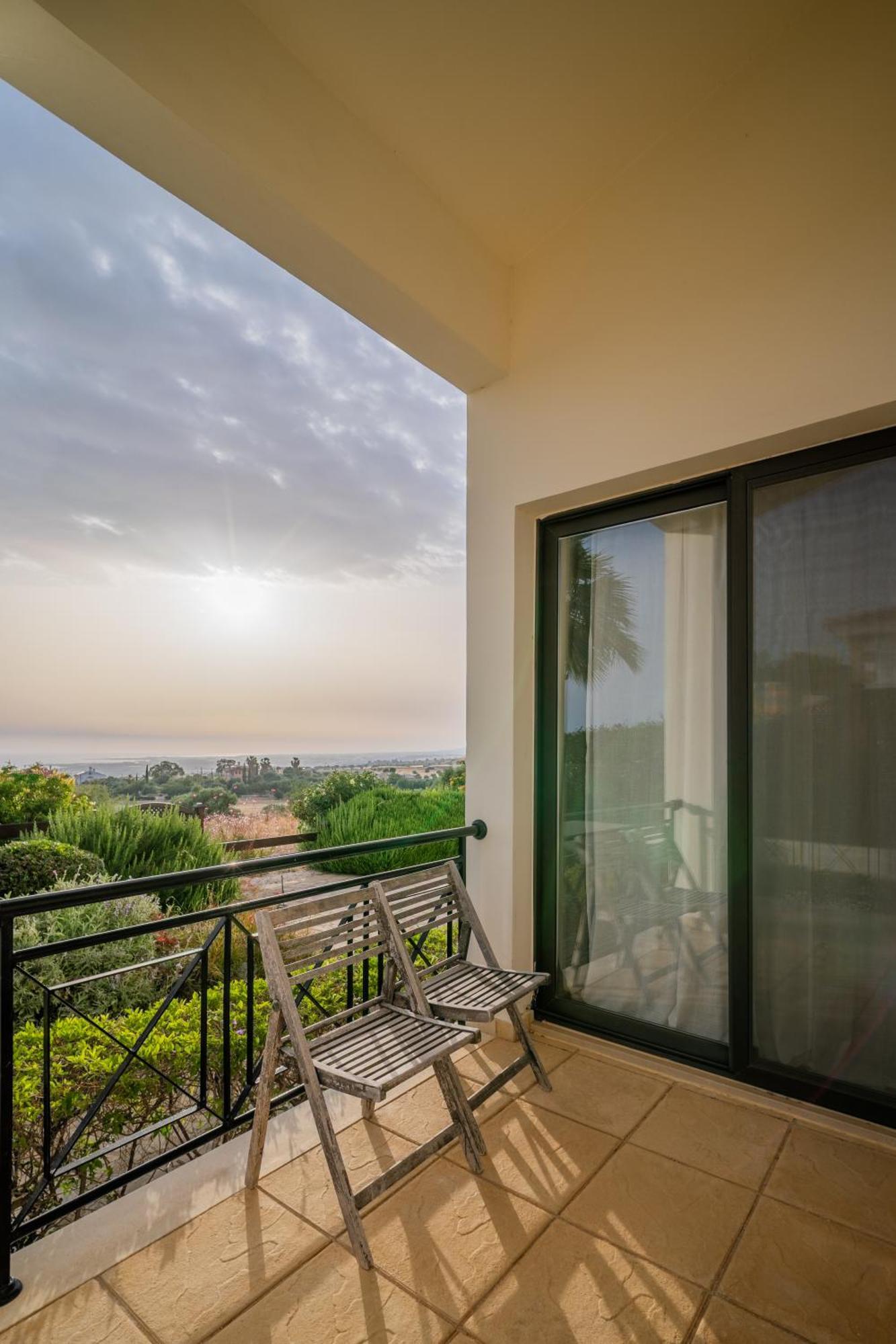 Villa Panorama - Stunning Views In Villa With Hot Tub, Pool, Garden Куклия Экстерьер фото